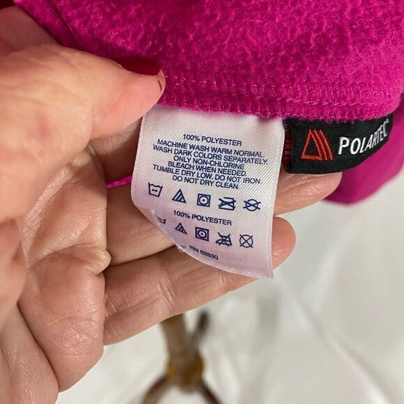 Lands End Polartec Quarter Zip Fleece Top - Picture 8 of 8